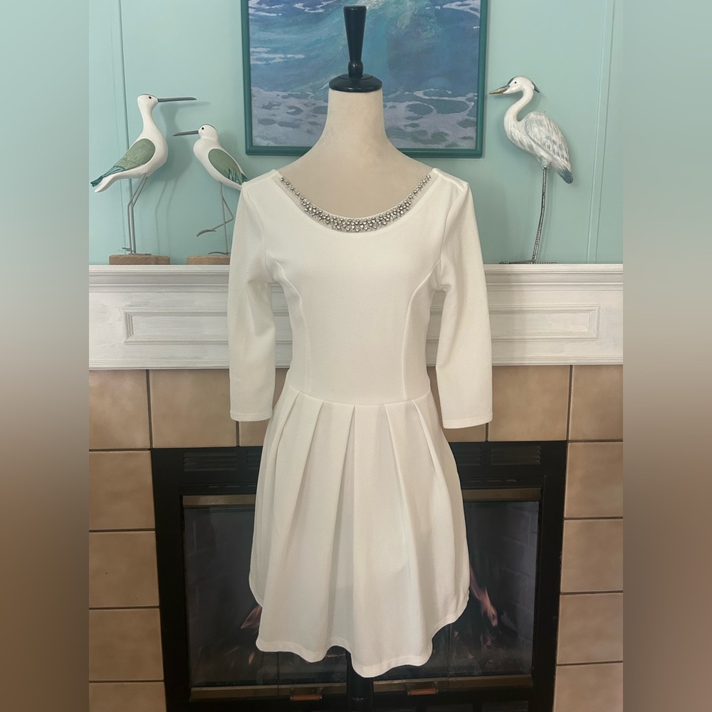 Dress from Francesca’s Collections (brand Miami) - Holiday Dress - Embellished